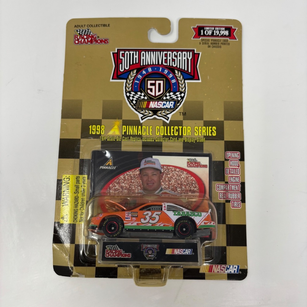 1998 Pinnacle Todd Bodine Tabasco #35 Racing Champions 1:64 Die Cast Car NASCAR